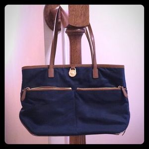 Navy w/Gold Michael Kors Purse